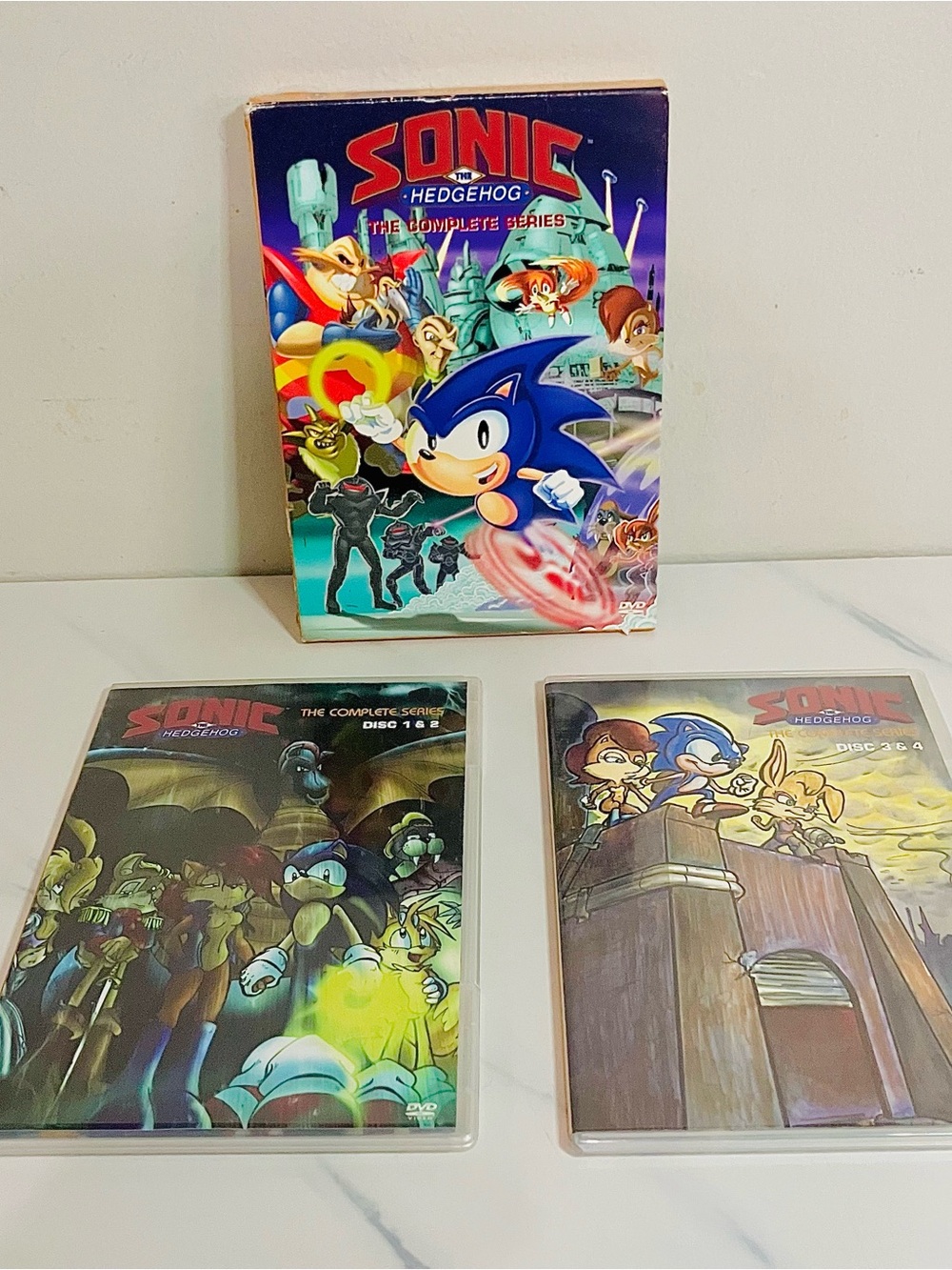 Sonic the Hedgehog Complete Series DVD Set SatAM